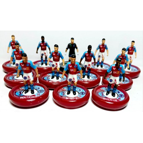 Subbuteo Andrew Table Soccer Aston Villa 2023-24 on WSB Professional bases